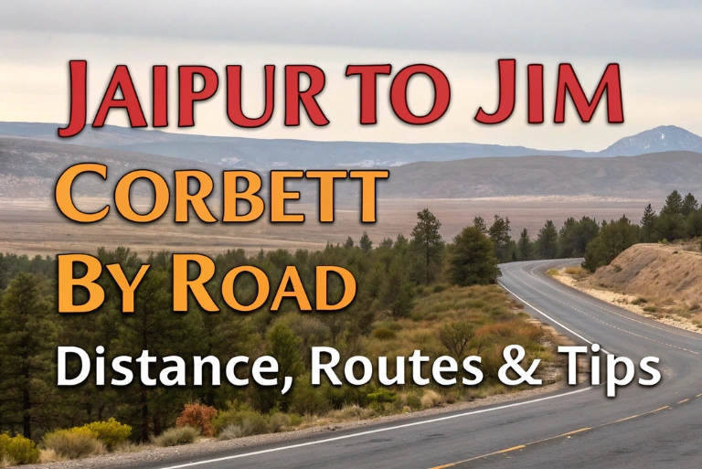 Jaipur to Jim Corbett by Road