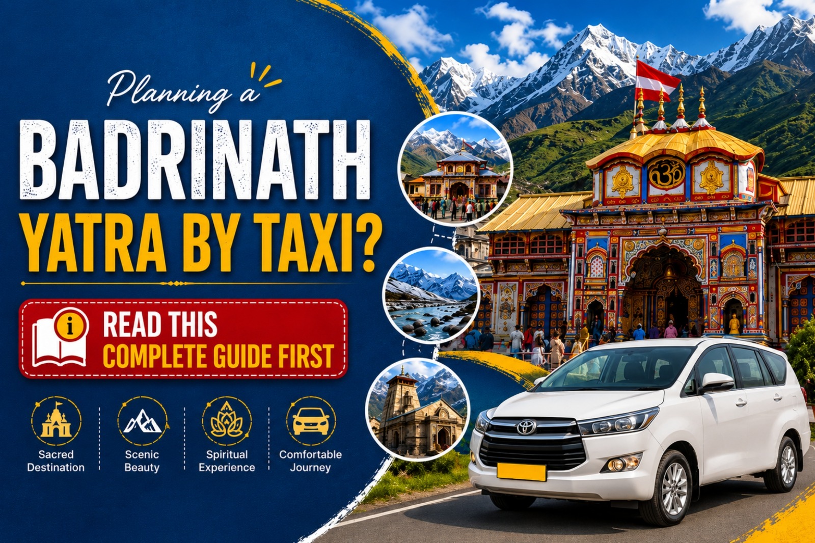 Badrinath Yatra by Taxi