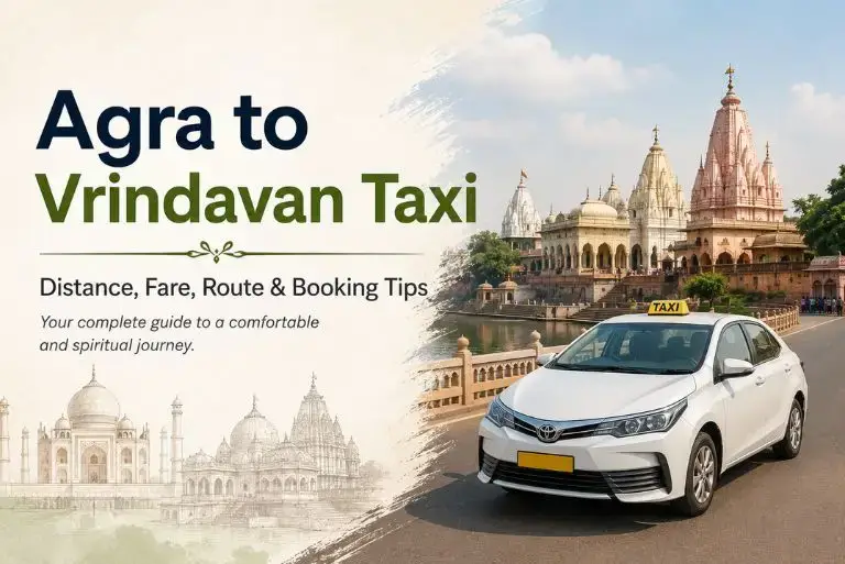 Agra to Vrindavan Taxi